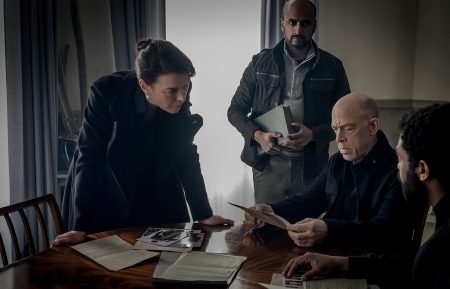 Olivia Williams and J. K. Simmons in Counterpart