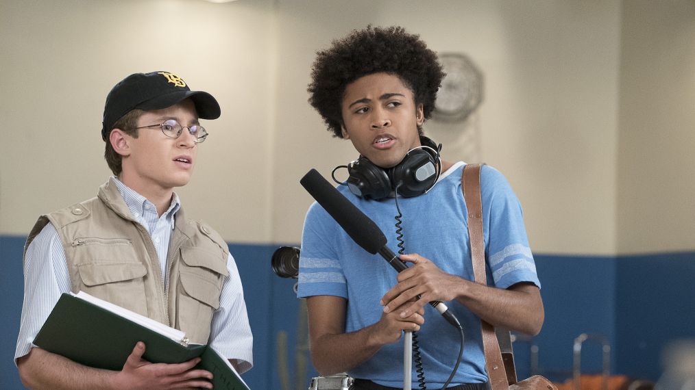 Sean Giambrone and Quincy Fouse in 'The Goldbergs'