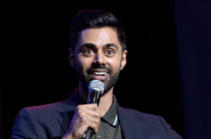 Hasan Minhaj speaks onstage during the 11th Annual Stand Up for Heroes Event