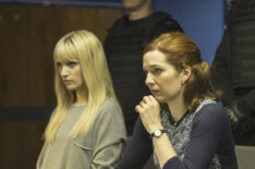 Humans, Season 2 - Emily Berrington as Niska, Katherine Parkinson as Laura 