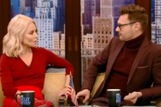 Kelly Ripa Stands by 'Live!' Co-Host Ryan Seacrest Amid Misconduct Allegations (VIDEO)