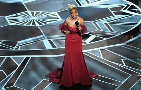 Mary J. Blige performs onstage during the 90th Annual Academy Awards