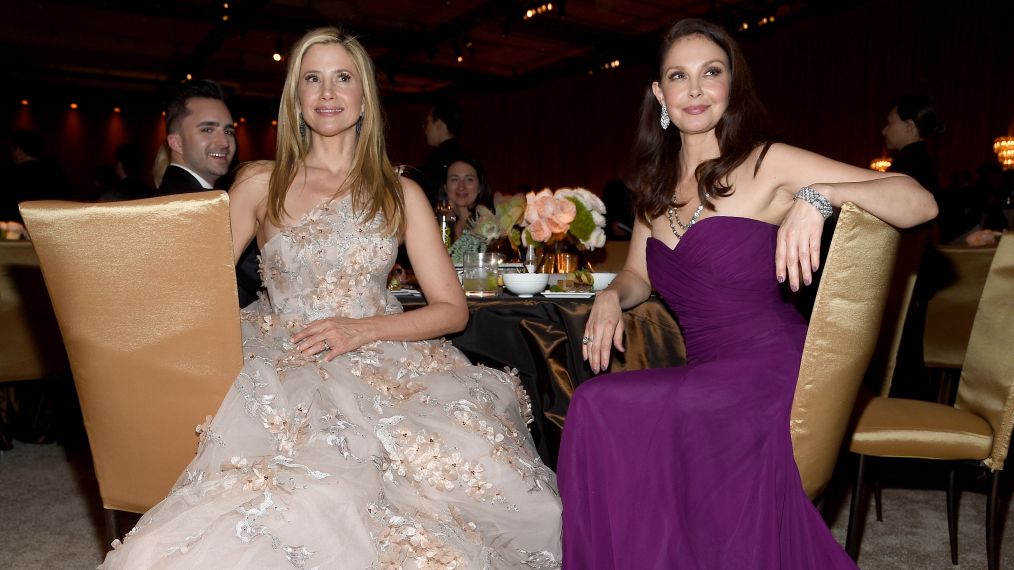 90th Annual Academy Awards - Governors Ball - Mira Sorvino and Ashley Judd