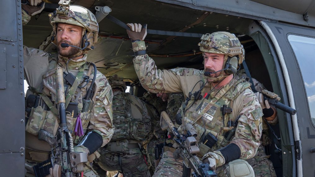 Kyle Schmid and Barry Sloane in SIX