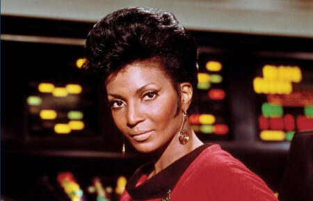 Nichelle Nichols as the iconic Lt. Uhura in Star Trek