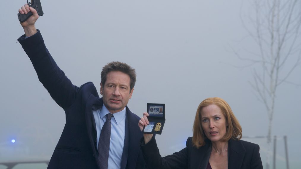 The X-Files - Season 11 - David Duchovny and Gillian Anderson