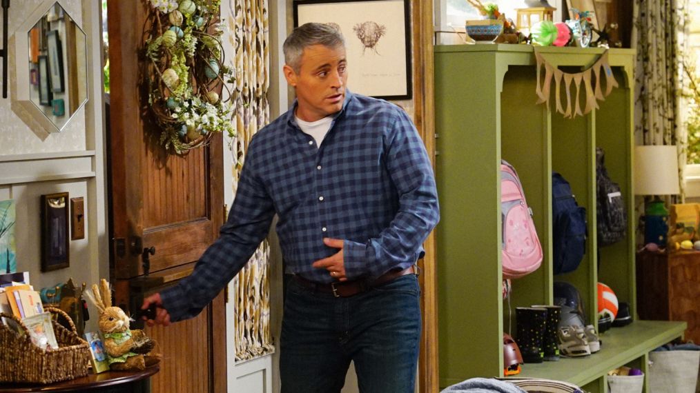 Matt LeBlanc as Adam Burns in Man With A Plan - 'Out With the In-Laws'