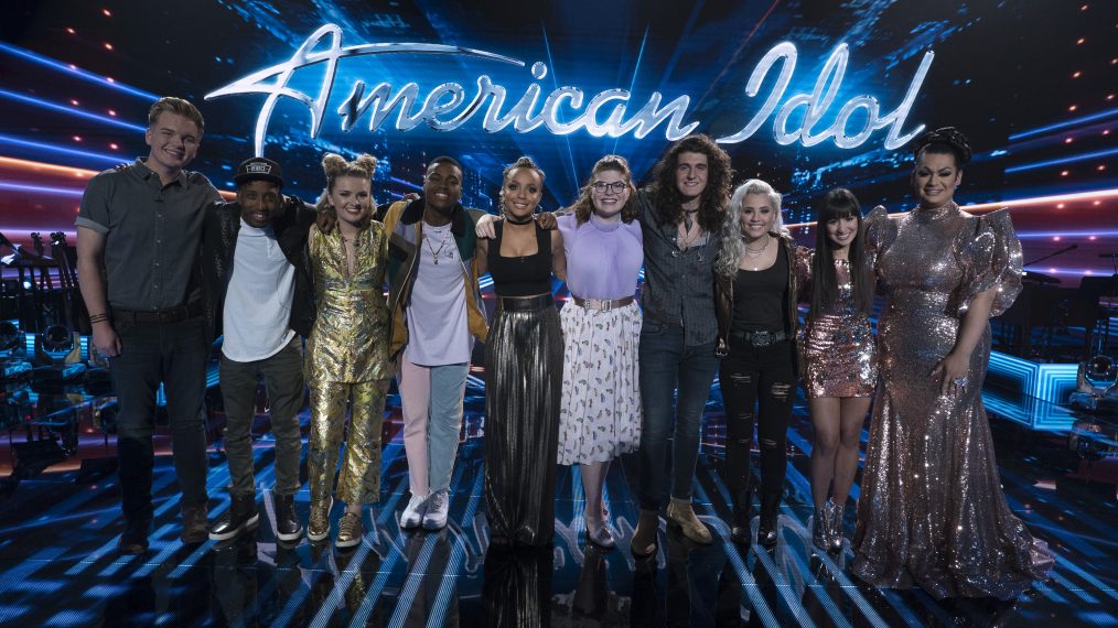 Caleb Lee Hutchinson, Dennis Lorenzo, Maddie Poppe, Michael J. Woodard, Jurnee, Catie Turner, Cade Foehner, Gabby Barrett, Michelle Sussett, Ada Vox of American Idol