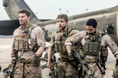 Behind the scenes of Seal Team shooting the pilot with David Boreanaz, Max Thieriot, and Neil Brown Jr.