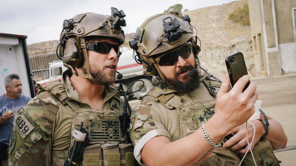 SEAL Team - Max Thieriot and AJ Buckley