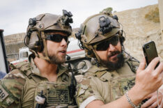 SEAL Team - Max Thieriot and AJ Buckley