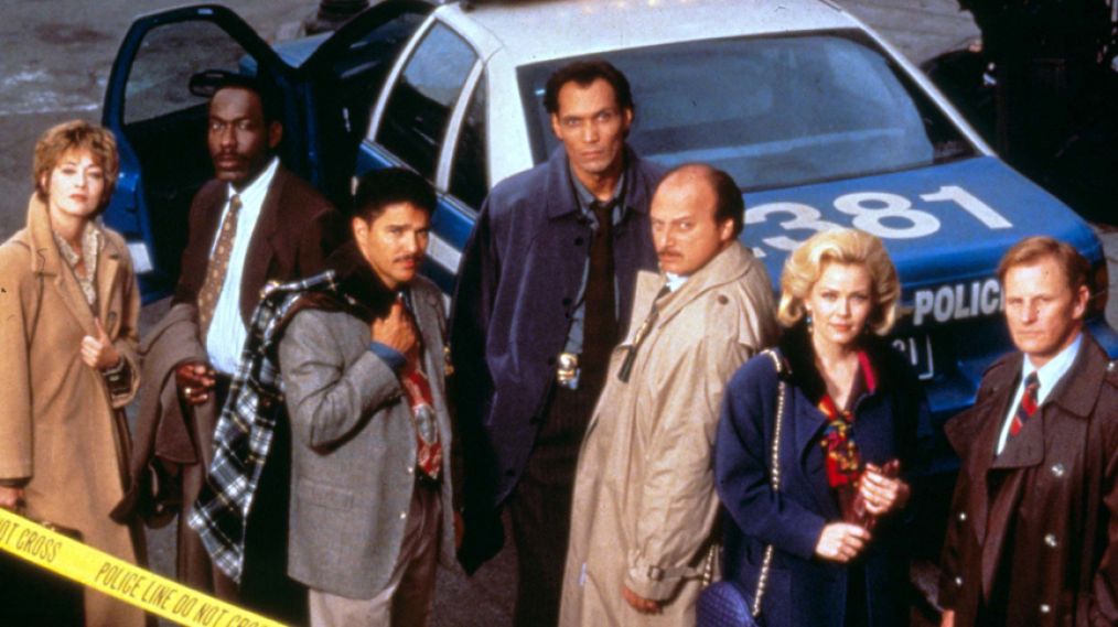 NYPD Blue - Sharon Lawrence, James McDaniel, Nicholas Turturro, Jimmy Smits, Dennis Franz, Gail O'Grady, Gordon Clapp