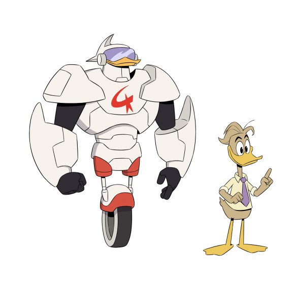 DuckTales- GIZMODUCK, FENTON CRACKSHELL CABRERA