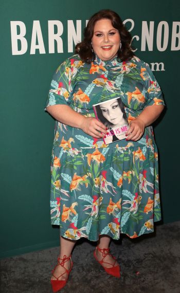 Chrissy Metz signs copies of her new book, This Is Me