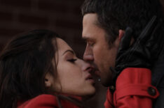 Sarah Shahi as Renee, Taylor Kinney as Kelly Severide in 'Chicago Fire' Season 1