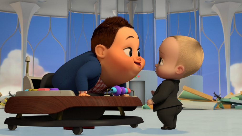 Flula Borg on Playing a Baby Villain in Netflix's 'Boss Baby' Spinoff  (VIDEO)