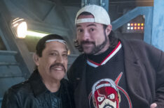 Behind the scenes with Kevin Smith and Danny Trejo