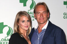 Eliza Coupe and Darin Olien attend Global Green USA's 11th Annual Pre-Oscar Party