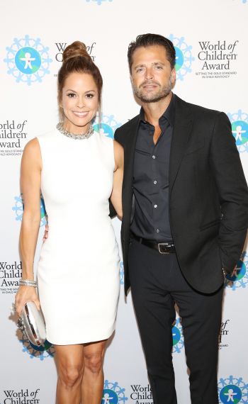 Brooke Burke and David Charvet attend the World of Children Awards Ceremony