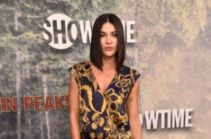 Jessica Szohr attends the premiere of Showtime's 