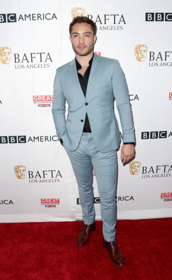 Ed Westwick attends the BBC America BAFTA Los Angeles TV Tea Party 2017