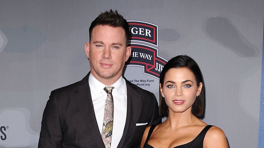 Channing Tatum and Jenna Dewan Tatum attend the premiere of 'War Dog: A Soldier's Best Friend'