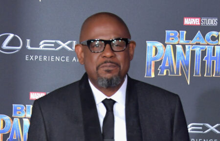 Forest Whitaker attends the premiere of 'Black Panther'