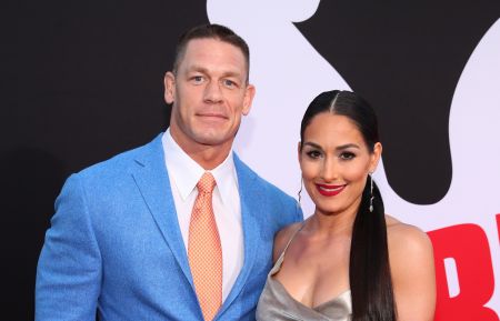 John Cena and Nikki Bella attend a premiere of 'Blockers'