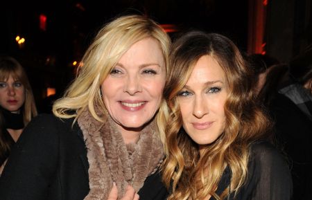 Kim Cattrall and Sarah Jessica Parker at the premiere of 'Did You Hear About The Morgans?