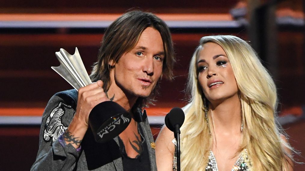 53rd Academy Of Country Music Awards - Keith Urban and Carrie Underwood