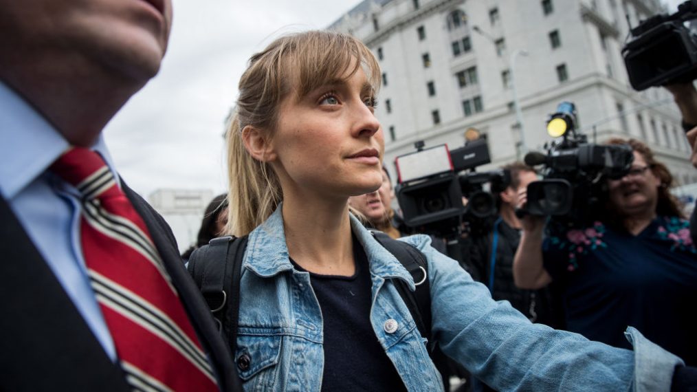 Actress Allison Mack Appears In Court Over Case Involving Alleged Sex Cult