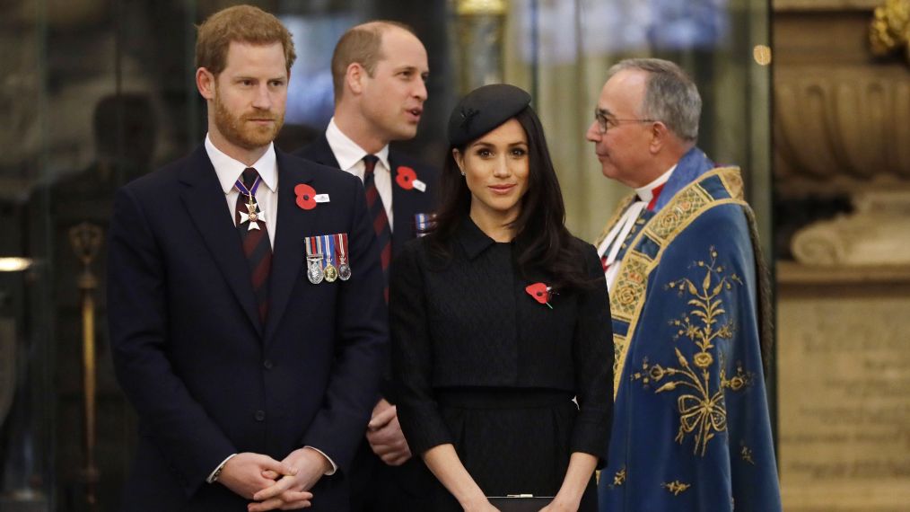 Prince Harry And Meghan Markle Attend Anzac Day Services