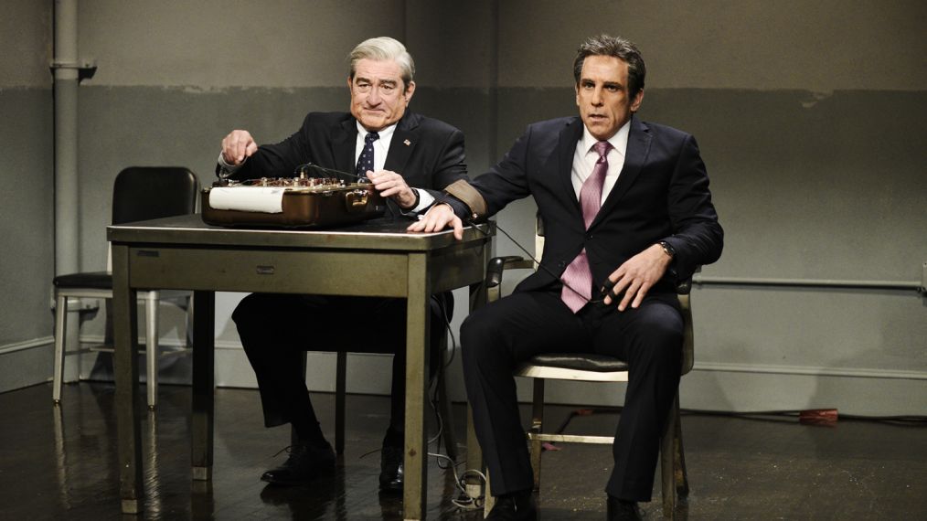 Saturday Night Live - Season 43 - Robert De Niro as Attorney Robert Muller, Ben Stiller as Attorney Michael Cohen