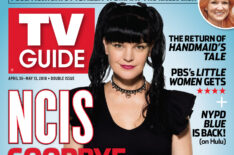 Pauley Perrette on the cover of TV Guide - April/May 2018