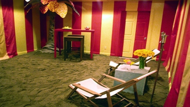 Trading Spaces beach room