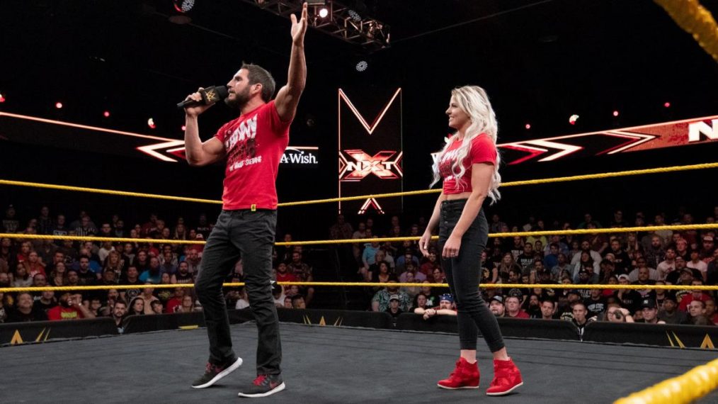 Johnny Gargano and Candice LeRae