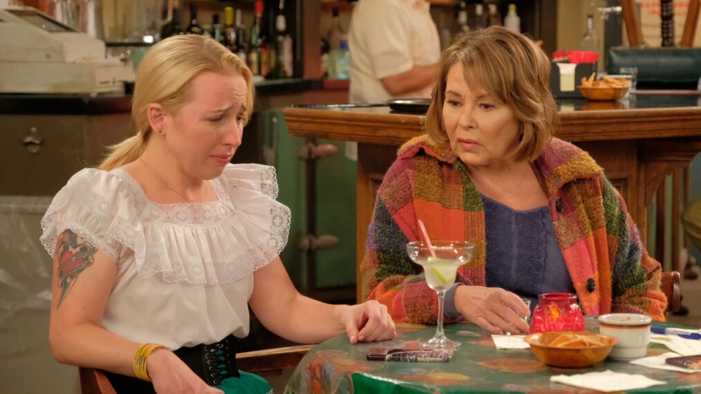 Lecy Goranson and Roseanne Barr in 'Eggs Over, Not Easy'