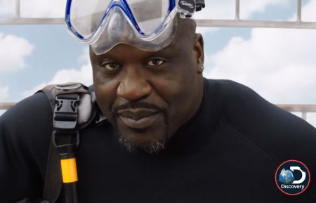 NBA great Shaquille O'Neal gets ready for Discovery's Shaq Week