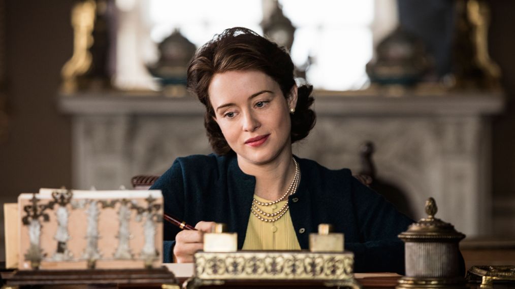 Claire Foy in The Crown