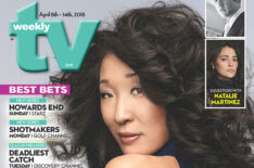 Sandra Oh on the cover of TV Weekly for Killing Eve