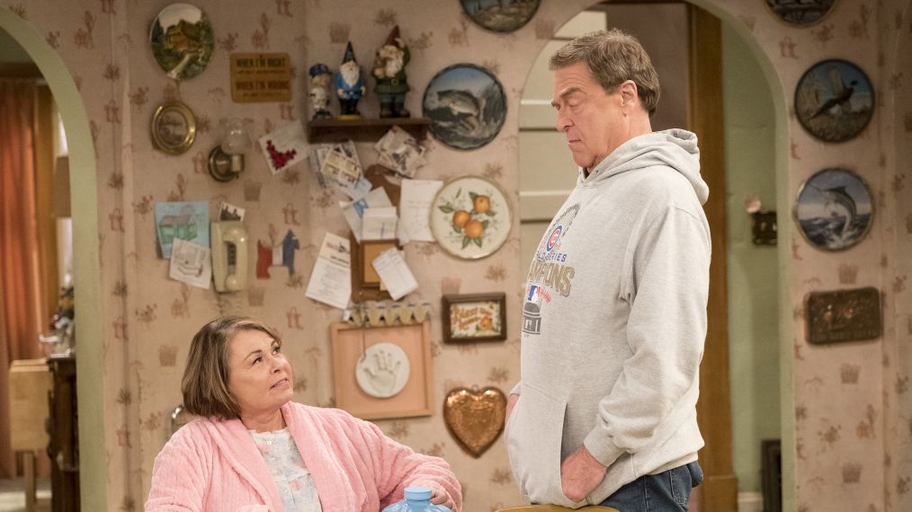 ROSEANNE BARR, JOHN GOODMAN