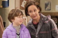 Ames McNamara and Laurie Metcalf on Roseanne