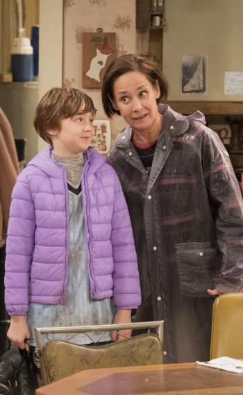 Ames McNamara and Laurie Metcalf on Roseanne