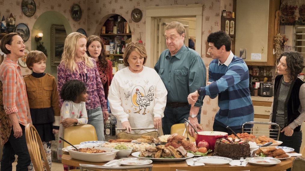 LAURIE METCALF, AMES MCNAMARA, JAYDEN REY, LECY GORANSON, EMMA KENNEY, ROSEANNE BARR, JOHN GOODMAN, MICHAEL FISHMAN, SARA GILBERT