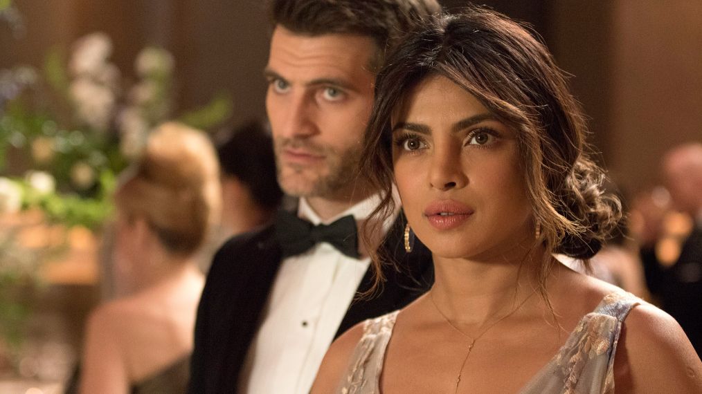 Alan Powell and Priyanka Chopra in Quantico