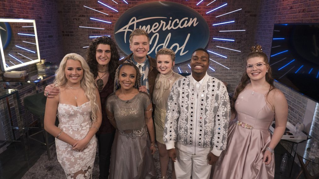 Gabby Barrett, Cade Foehner, Caleb Lee Hutchinson, Maddie Poppe, Michael J. Woodard of American Idol