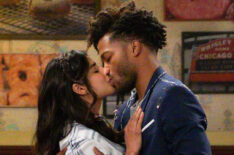 Superior Donuts - Diane Guerrero as Sofia and Jermaine Fowler as Franco