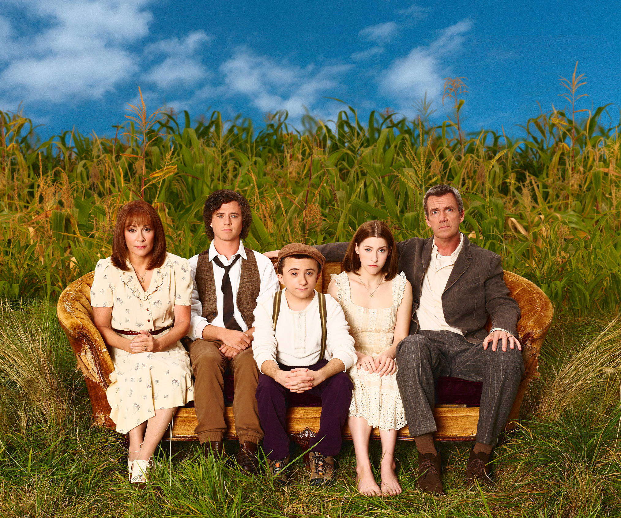 THE MIDDLE - PATRICIA HEATON, CHARLIE MCDERMOTT, ATTICUS SHAFFER, EDEN SHER, NEIL FLYNN