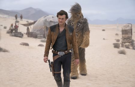 Alden Ehrenreich as Han Solo in Solo: A Star Wars Story