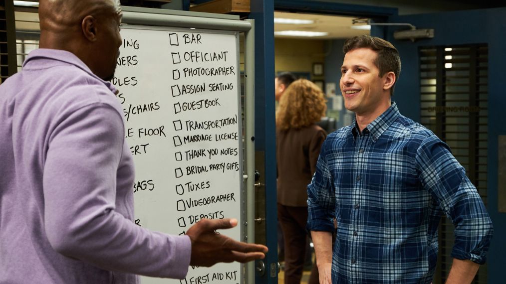 BROOKLYN NINE-NINE - Terry Crews, Andy Samberg